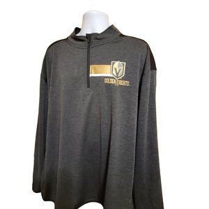 Golden Knights 2XL Black Quarter Zip Pullover